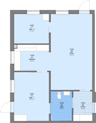 Photo 1. Apartment, Museumsvej, Them 
