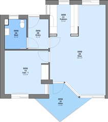 Photo 1. Apartment, Silkeborgvej, Them 