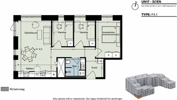 Billede 14. Lejlighed, Else Alfelts Vej, København S 