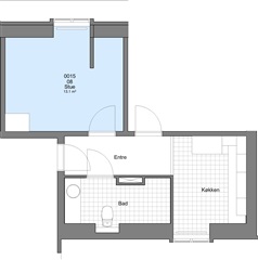 Photo 1. Apartment, Reberbanen, Viborg 