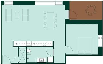 Photo 28. Apartment, Viften, Greve 