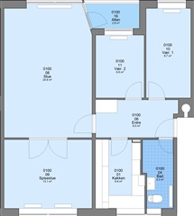 Billede 1. Lejlighed, Danmarksvej, Viborg 