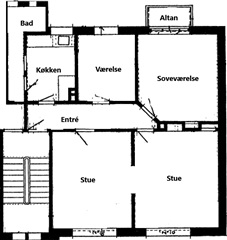 Billede 9. Lejlighed, Dumpen, Viborg 