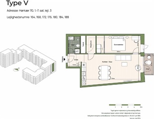 Billede 8. Lejlighed, Hørkær, Herlev 