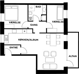 Photo 9. Apartment, Grønnegade, Ikast 