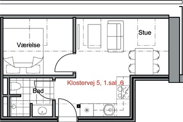 Photo 5. Apartment, Klostervej, Odense C 