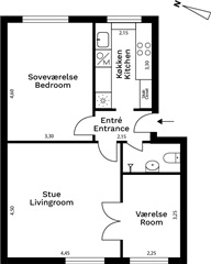 Photo 16. Apartment, Møllemarken, Bagsværd 