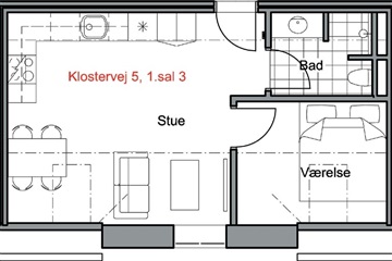 Photo 1. Apartment, Klostervej, Odense C 