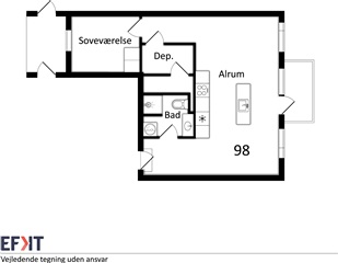 Photo 19. Apartment, Jens Kofoeds Gade, Taastrup 