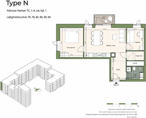 Billede 11. Lejlighed, Hørkær, Herlev 