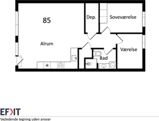 Photo 11. Apartment, Jens Kofoeds Gade, Taastrup 