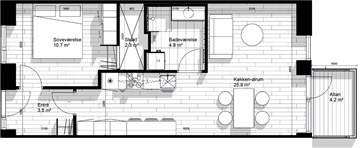 Photo 5. Apartment, Jenny Kammersgaards Vej, Horsens 