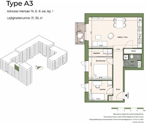 Billede 10. Lejlighed, Hørkær, Herlev 