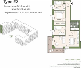Billede 8. Lejlighed, Hørkær, Herlev 