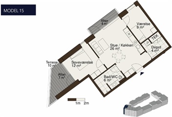Billede 15. Lejlighed, Kansleren, Ølstykke 