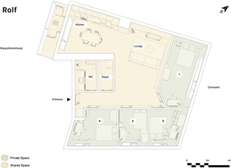 Billede 4. Værelse, , København K 