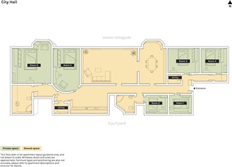 Billede 1. Værelse, , København V 