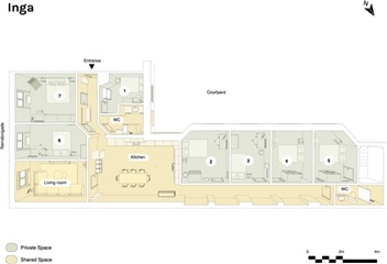 Billede 5. Værelse, , København K 