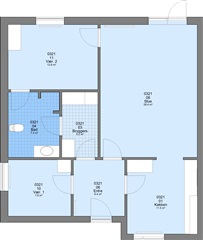 Photo 1. Apartment, Johs. Jensensvej, Karup J 