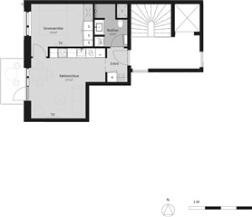 Billede 27. Lejlighed, Fyrren, Holbæk 