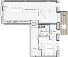 Photo 5. Apartment, Holmen, Vejle 