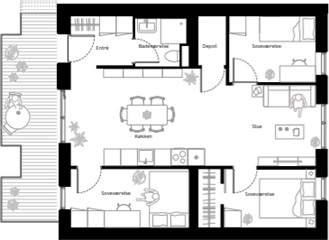 Photo 12. Apartment, Skolebakken, Hedehusene 