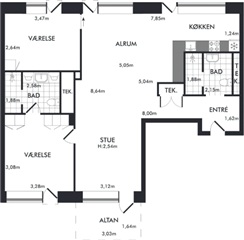 Billede 16. Lejlighed, , Nordhavn 