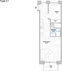 Photo 2. Apartment, Cortex Park, Odense M 