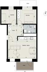 Billede 18. Lejlighed, Rådhusdammen, Albertslund 