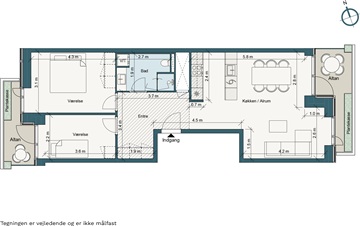 Photo 32. Apartment, Dunkerquegade, Nordhavn 