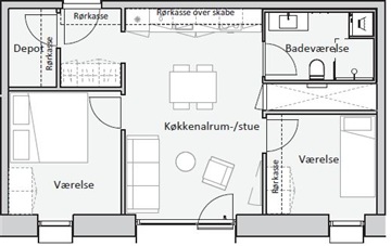 Photo 4. Apartment, Holmen, Vejle 