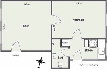 Photo 10. Apartment, Vesterbro, Aalborg 