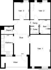 Photo 1. Apartment, Fyrkildevej, Aalborg Øst 