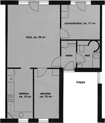 Billede 2. Lejlighed, Blegkilde Alle, Aalborg 