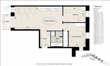 Billede 24. Lejlighed, Tingbjerg Ås, Brønshøj 