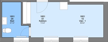 Photo 1. Room, Havnegade, Esbjerg 