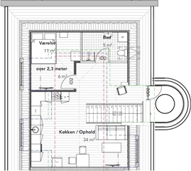 Billede 2. Lejlighed, Gravene, Viborg 