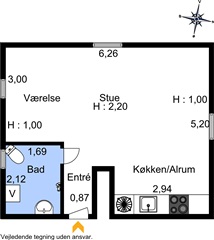 Photo 9. Apartment, Blichersvej, Kjellerup 