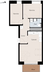 Billede 7. Lejlighed, Fyrbødervej, København NV 