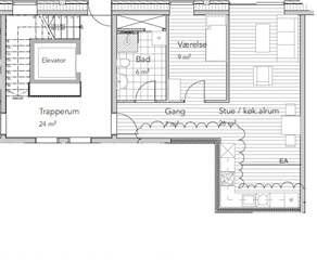 Billede 8. Lejlighed, Vilhelm Ehlerts Alle, Viborg 