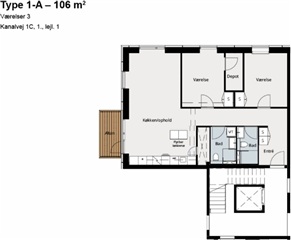 Photo 13. Apartment, Kanalvej, Kongens Lyngby 