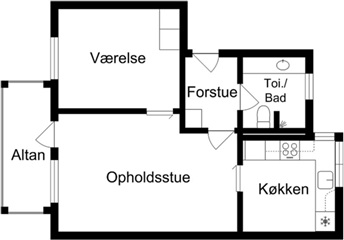 Billede 5. Lejlighed, Filosofhaven, Odense C 