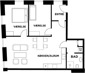 Photo 1. Apartment, Jens Holdgaards Vej, Ikast 