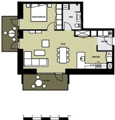 Photo 10. Apartment, Østre Havnepark, Aalborg 