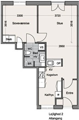 Photo 2. Apartment, Vindegade, Odense C 