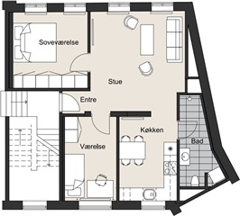 Photo 2. Apartment, Klingenberg, Odense C 
