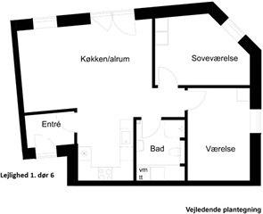 Photo 20. Apartment, Grønnegade, Viborg 