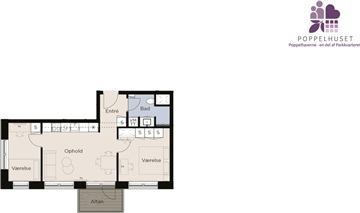 Photo 16. Apartment, Fjerkløvervej, Ballerup 