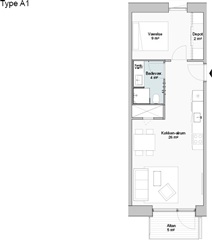 Photo 2. Apartment, Cortex Park, Odense M 