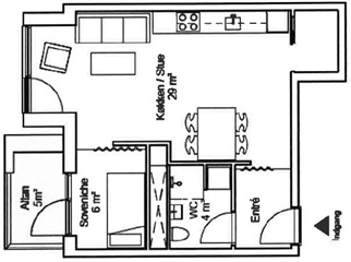 Photo 5. Apartment, Stenpassagen, Aarhus C 